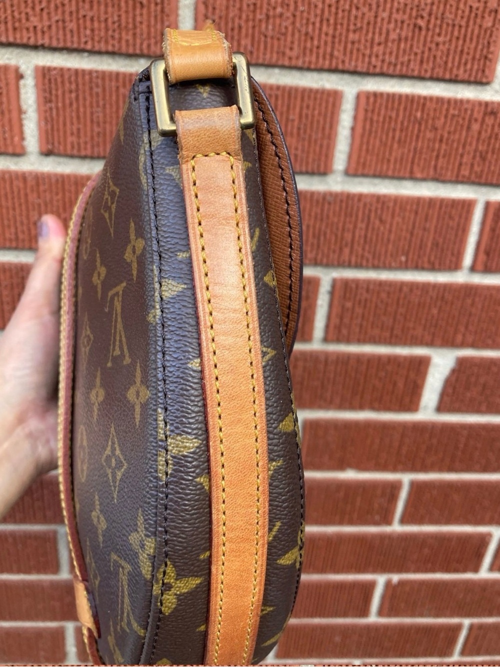 Louis Vuitton Brown Monogram Chantilly Vintage w/COA - Picture 3 of 7